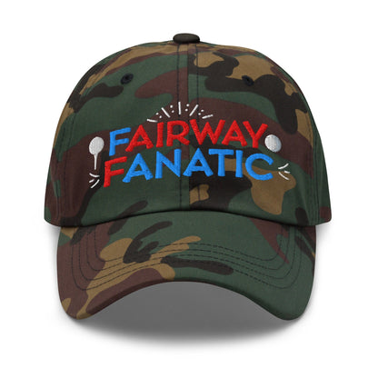 Fairway Fanatic Embroidered Golf Cap - Funny Golf Tee by Swing Epic