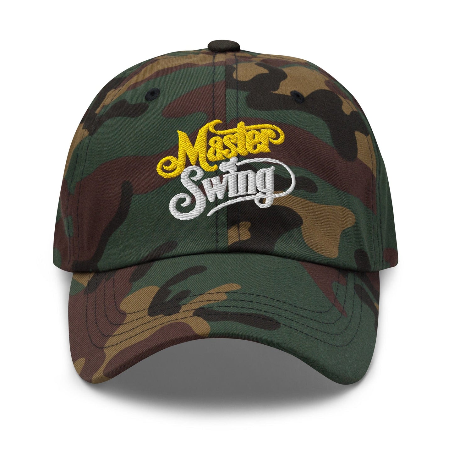 Master of Swing Classic Humorous Embroidered Golf Cap - Funny Golf Tee by Swing Epic