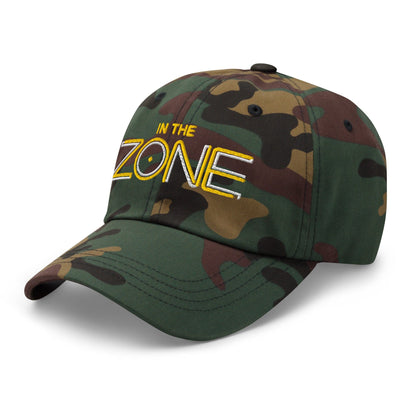 In the Zone Embroidered Golf Cap - Funny Golf Tee by Swing Epic