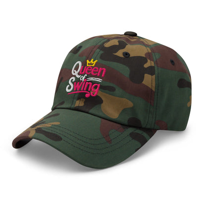 Queen of Swing Embroidered Golf Cap - Funny Golf Tee by Swing Epic
