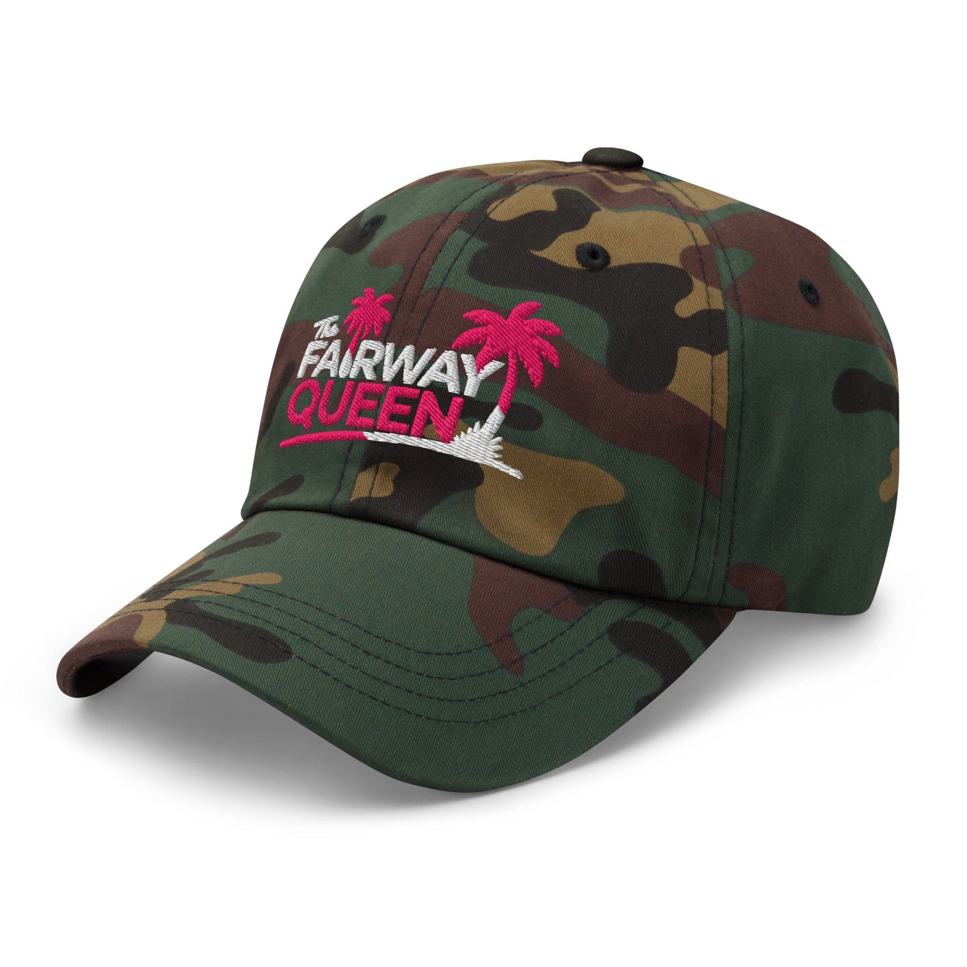 The Fairway Queen Embroidered Golf Cap - Funny Golf Tee by Swing Epic