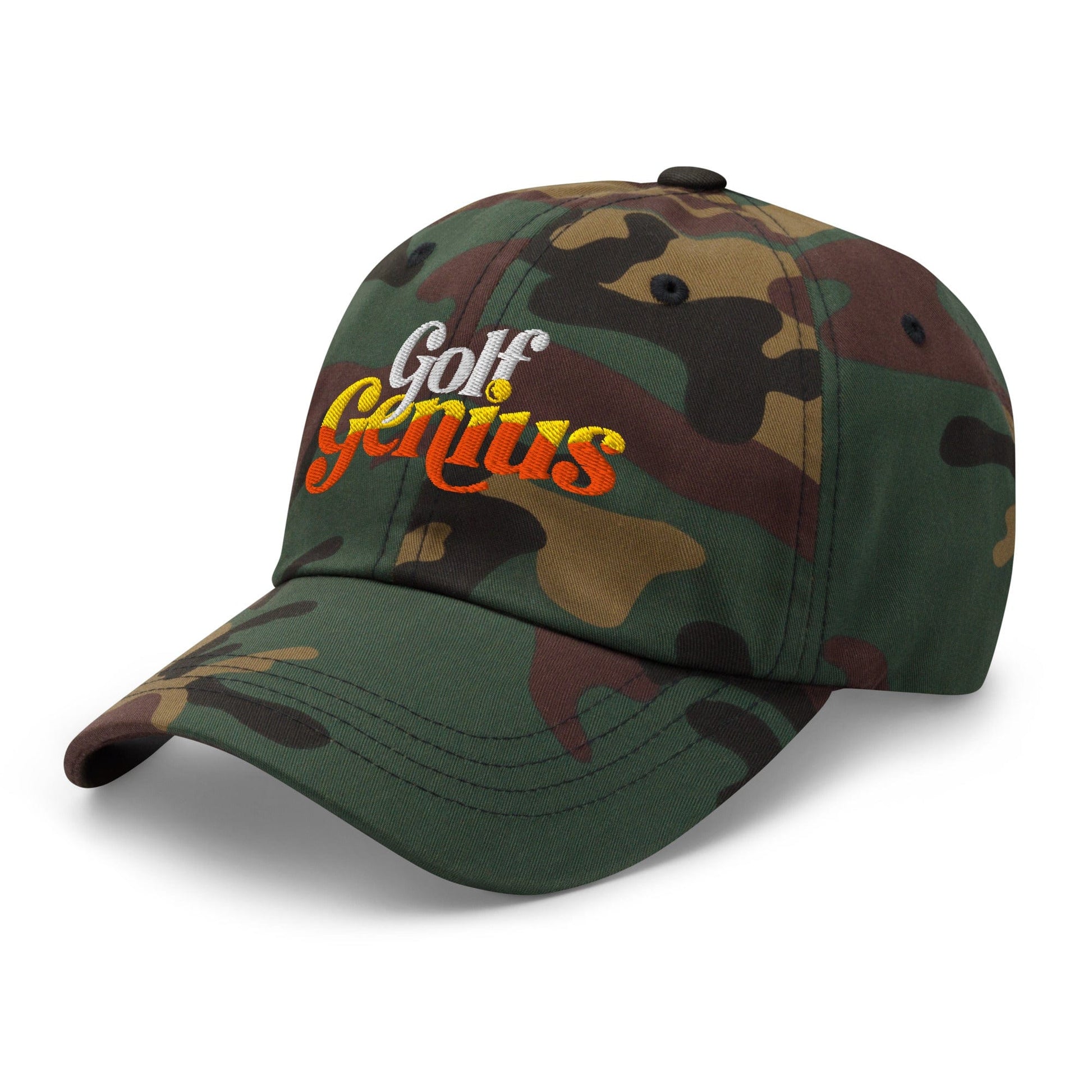 Golf Genius Embroidered Golf Cap - Funny Golf Tee by Swing Epic