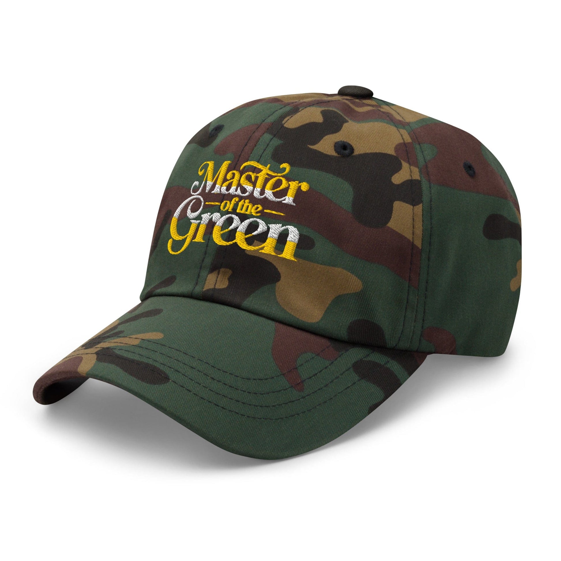 Master of the Green Engaging Embroidered Golf Cap - Funny Golf Tee by Swing Epic