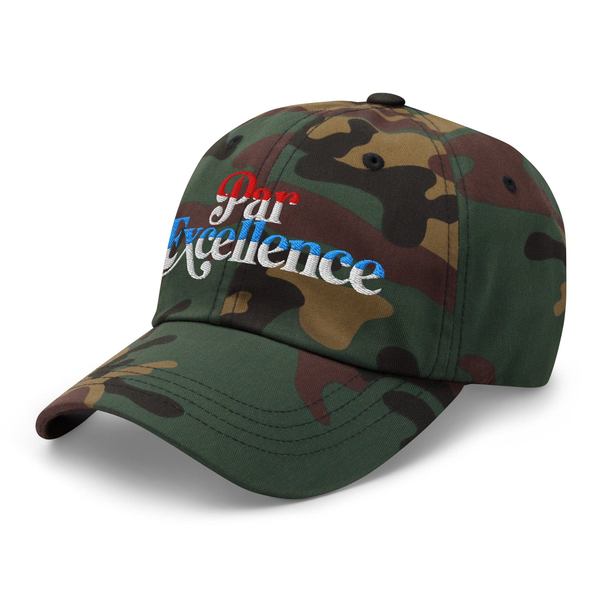 Par Excellence Embroidered Golf Cap - Funny Golf Tee by Swing Epic