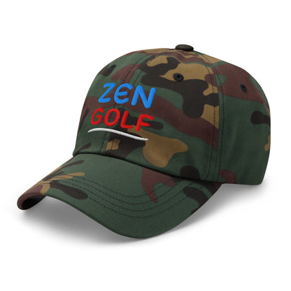Zen Golf Embroidered Golf Cap - Funny Golf Tee by Swing Epic