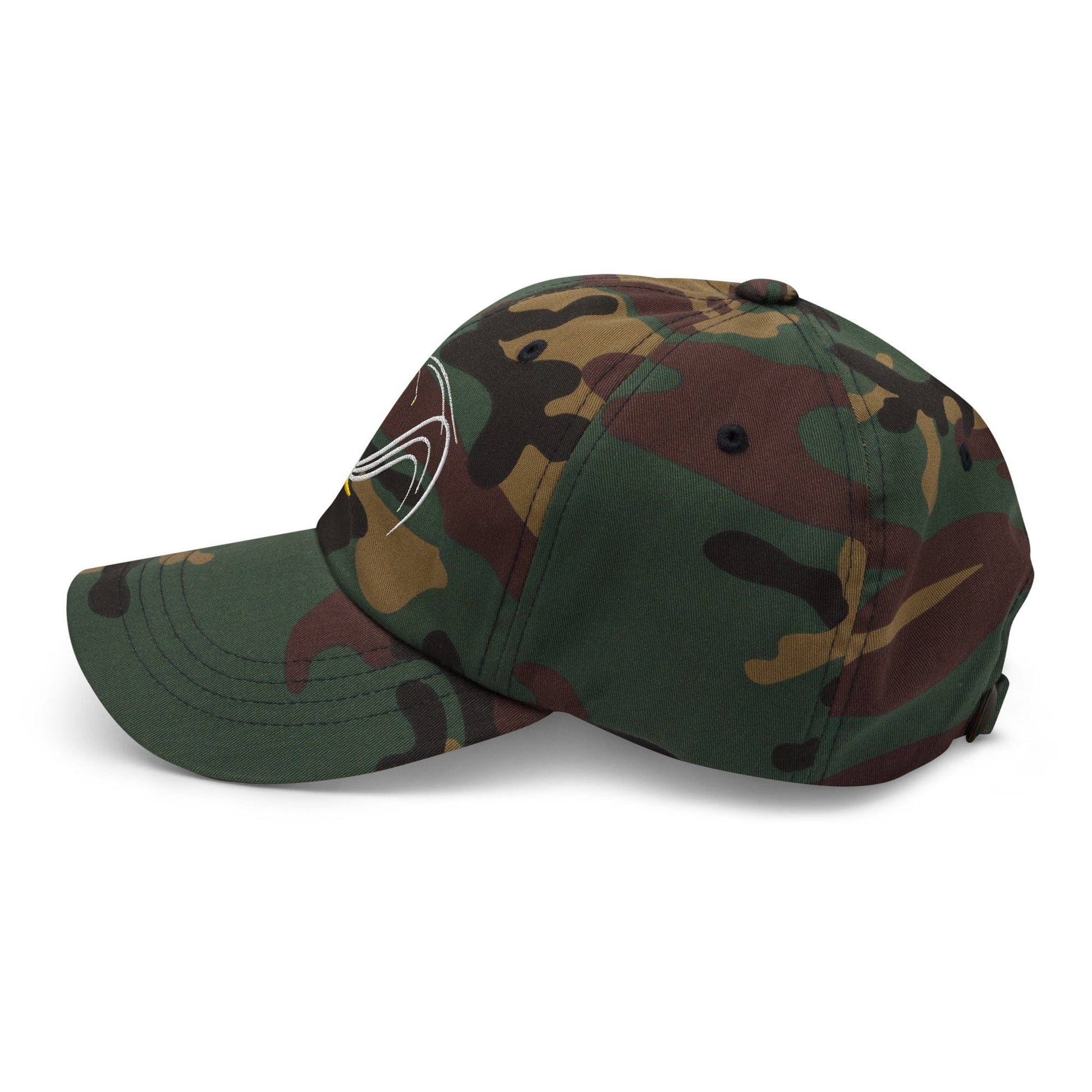 Swing Into Action Dynamic Design Embroidered Golf Cap - Funny Golf Tee by Swing Epic