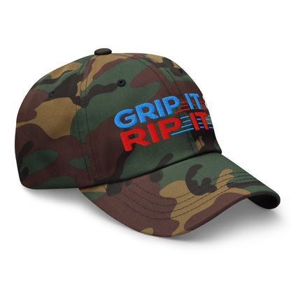 Grip It & Rip It Star Fun Embroidered Golf Cap - Funny Golf Tee by Swing Epic
