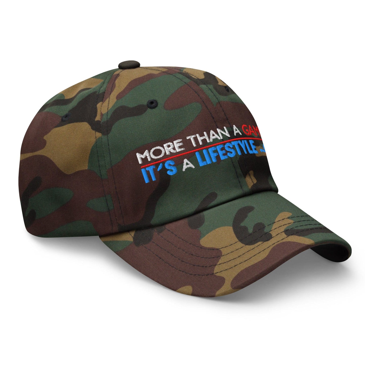 More Than a Game It's a Lifestyle Embroidered Golf Cap - Funny Golf Tee by Swing Epic