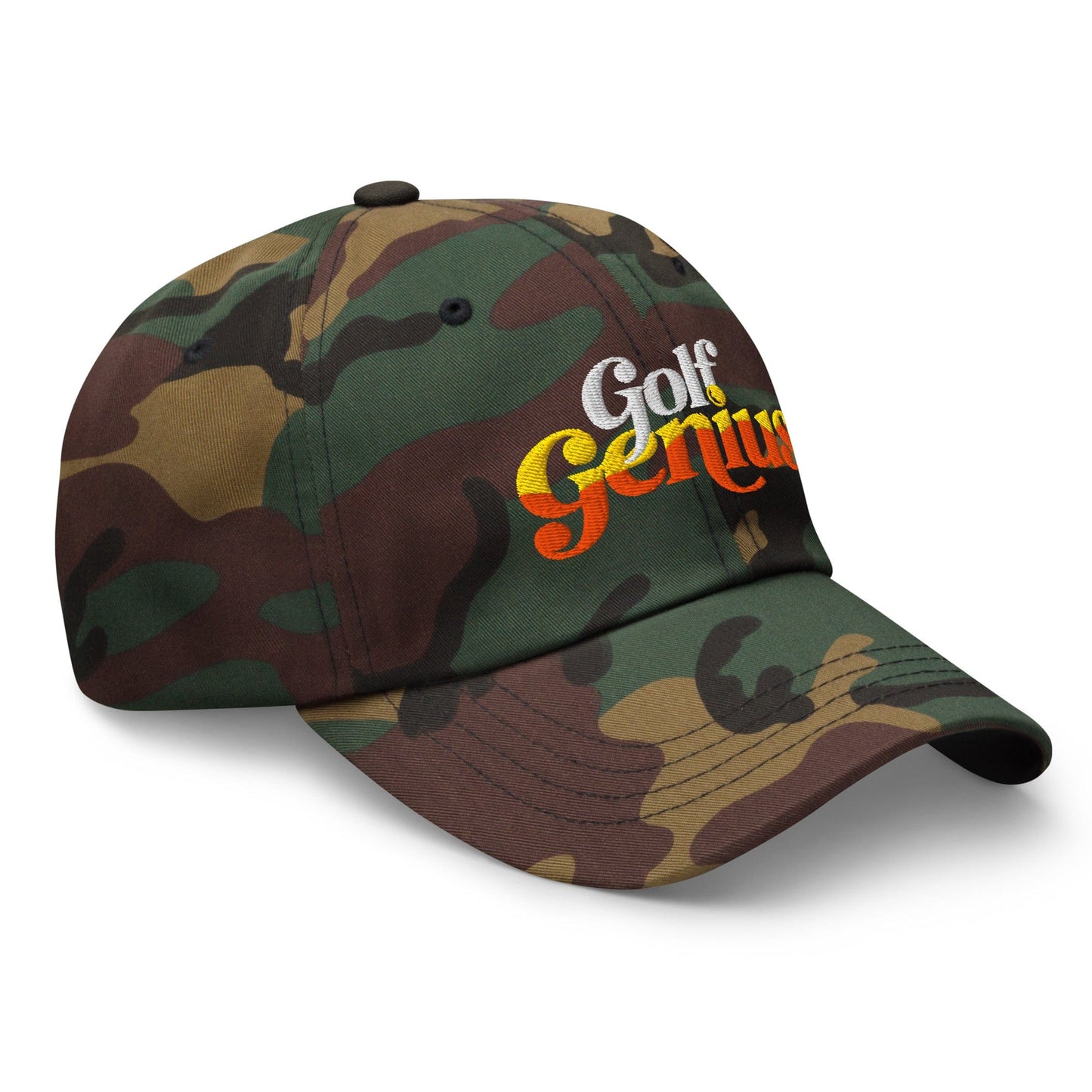 Golf Genius Embroidered Golf Cap - Funny Golf Tee by Swing Epic