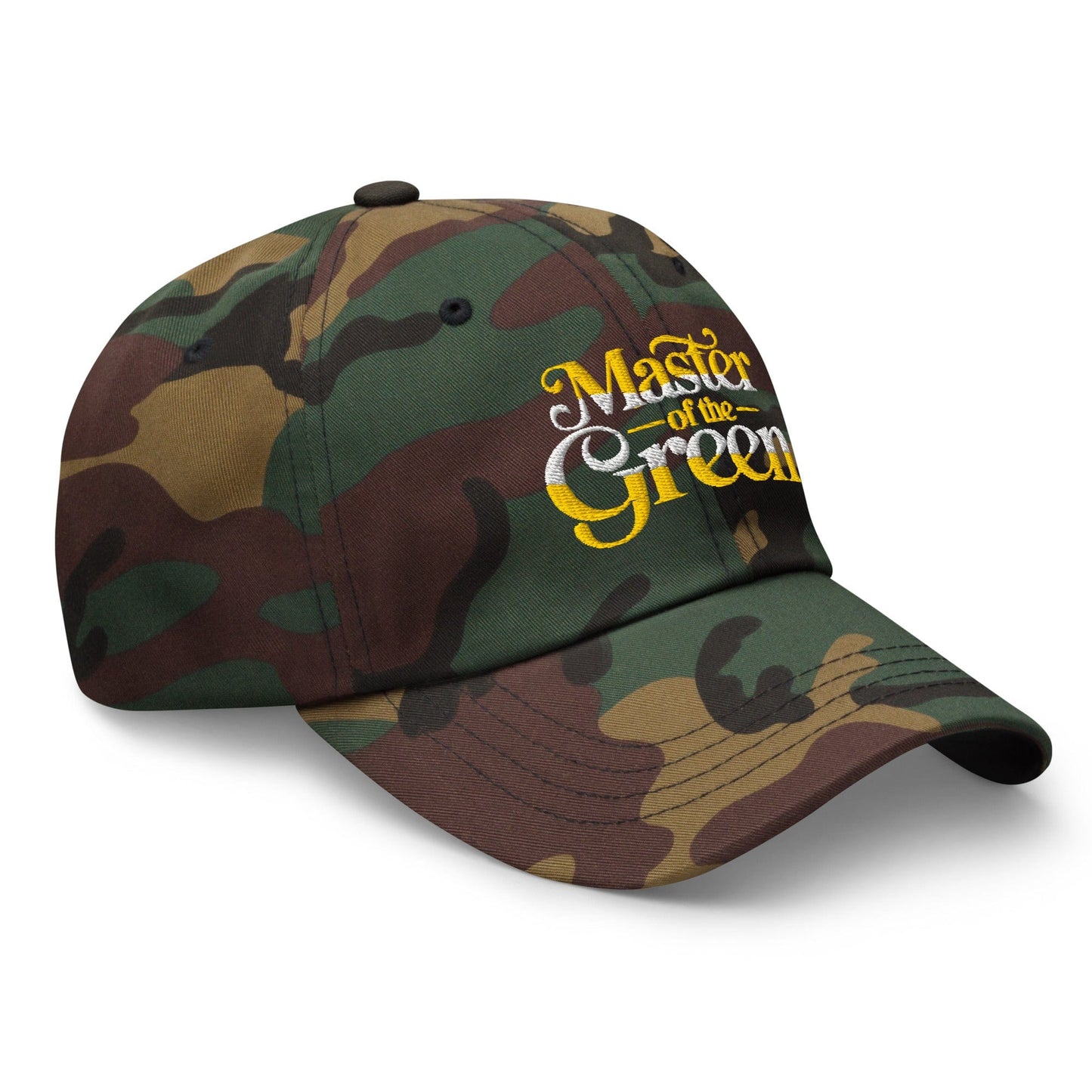 Master of the Green Engaging Embroidered Golf Cap - Funny Golf Tee by Swing Epic
