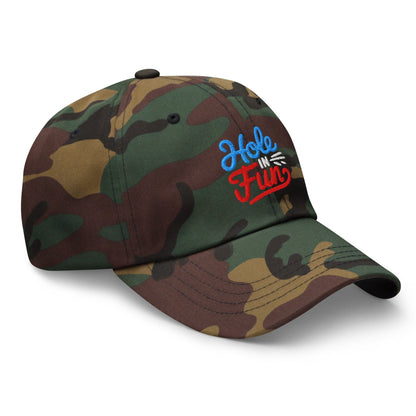 Hole In Fun Embroidered Golf Cap - Funny Golf Tee by Swing Epic