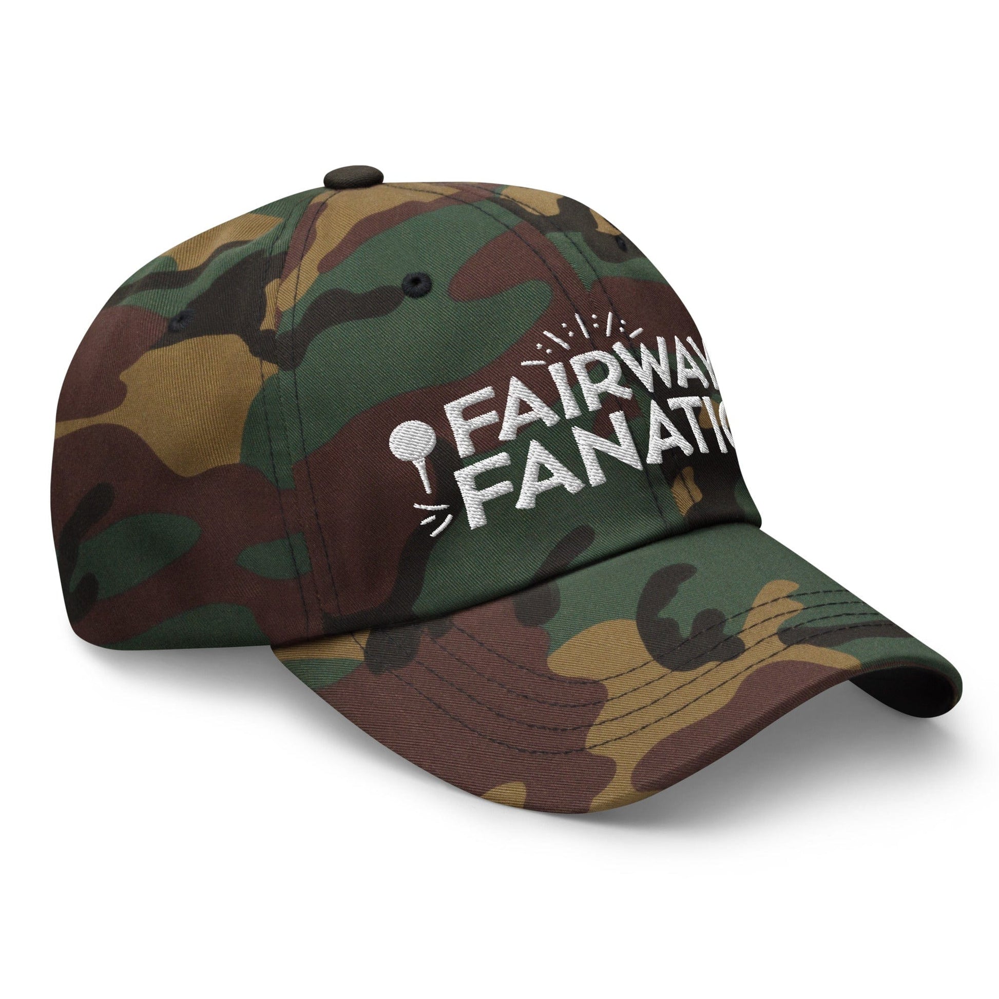 Fairway Fanatic Embroidered Golf Cap - Funny Golf Tee by Swing Epic