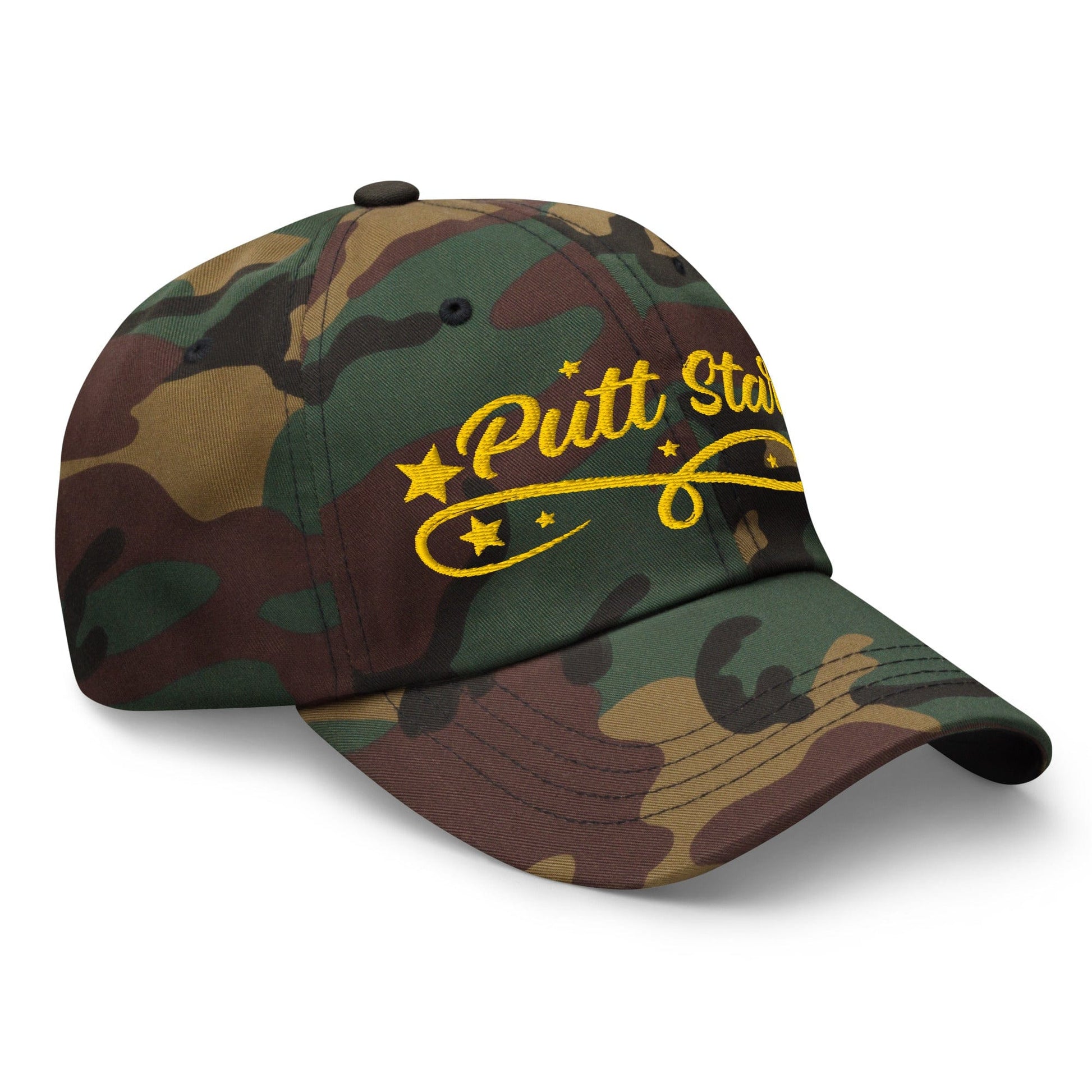 Putt Star Embroidered Golf Cap - Funny Golf Tee by Swing Epic