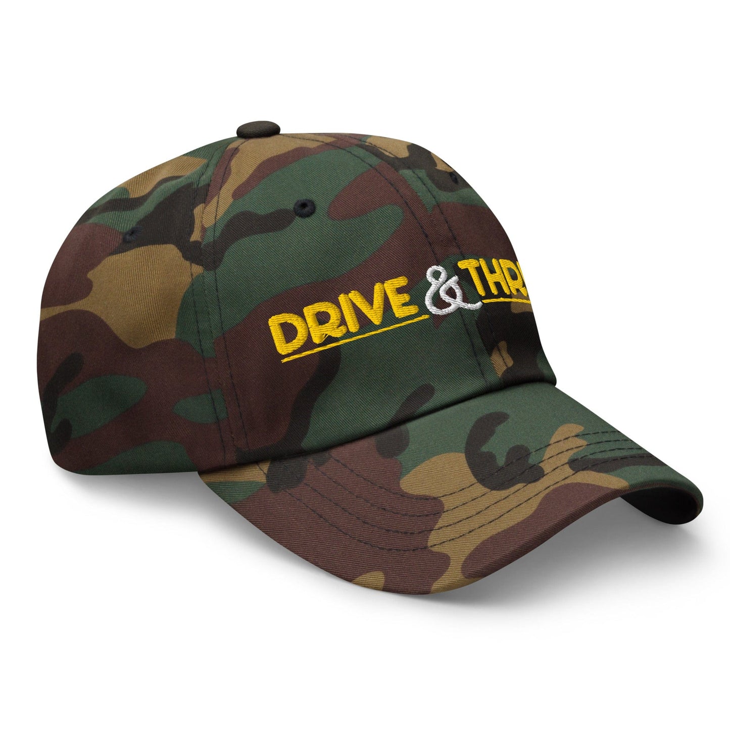 Drive & Thrive Embroidered Golf Cap - Funny Golf Tee by Swing Epic