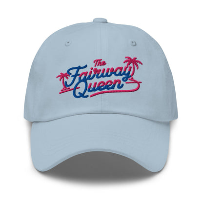 The Fairway Queen Embroidered Golf Cap - Funny Golf Tee by Swing Epic