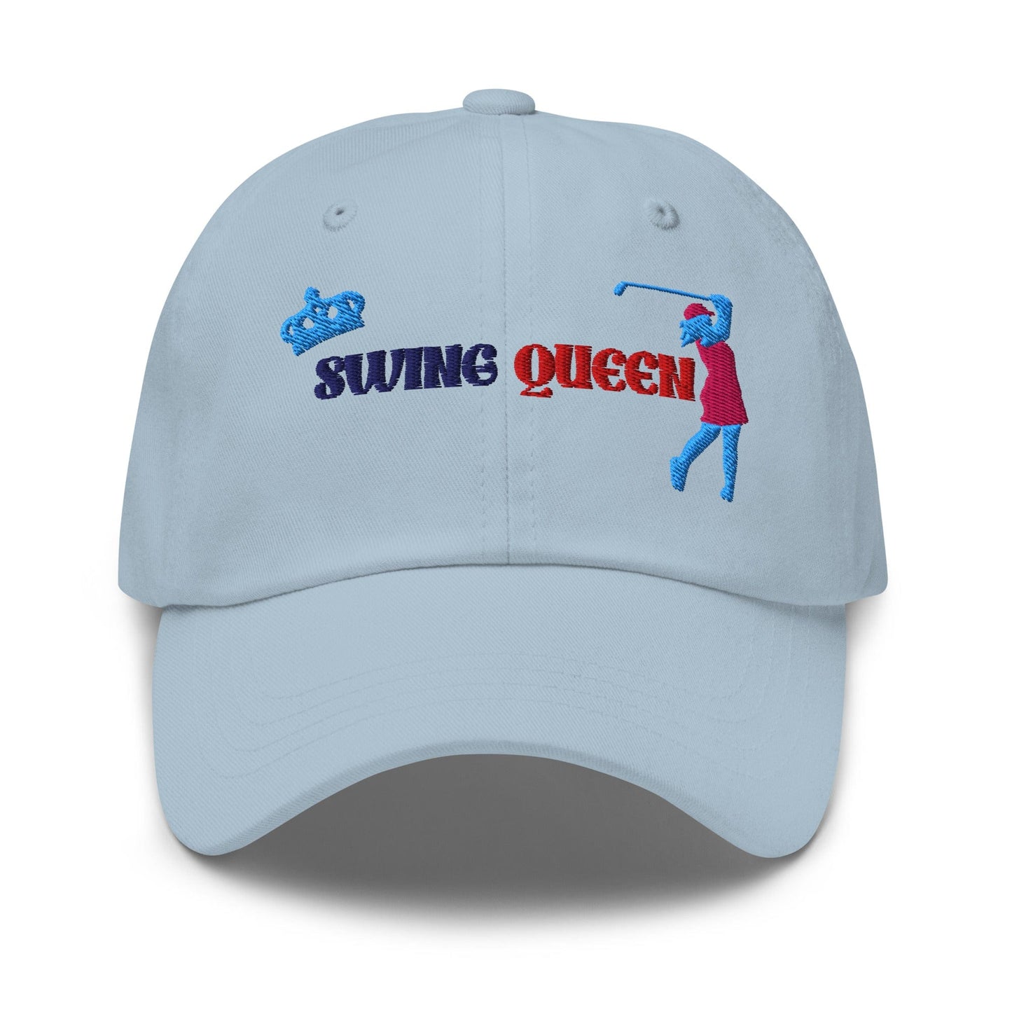 Swing Queen Embroidered Golf Cap - Funny Golf Tee by Swing Epic