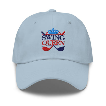 Swing Queen Embroidered Golf Cap - Funny Golf Tee by Swing Epic