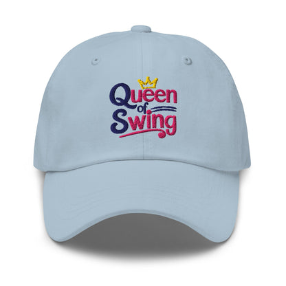 Queen of Swing Embroidered Golf Cap - Funny Golf Tee by Swing Epic