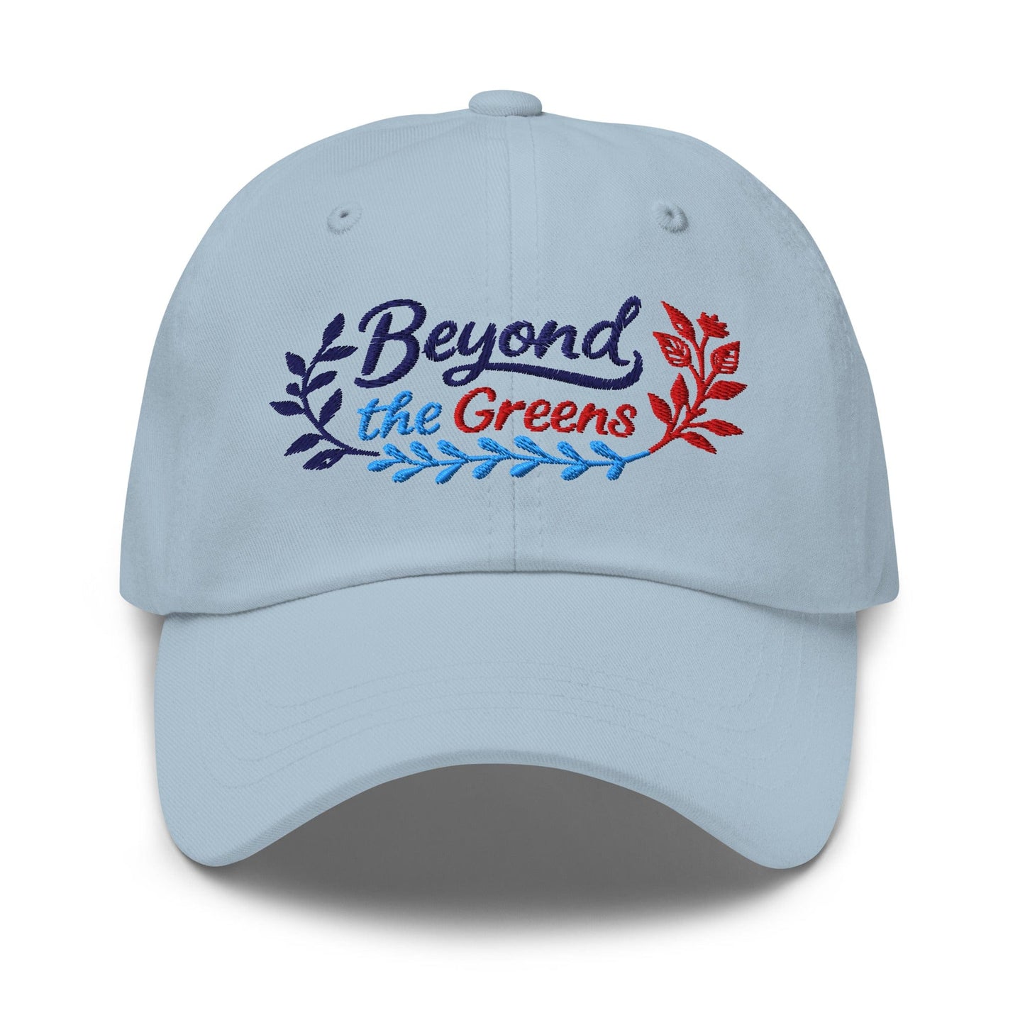 Beyond the Greens Embroidered Golf Cap - Funny Golf Tee by Swing Epic