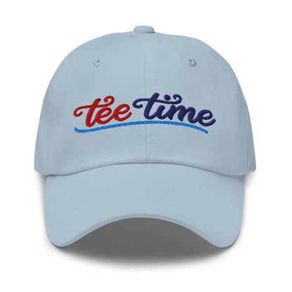 Tee Time Embroidered Golf Cap - Funny Golf Tee by Swing Epic