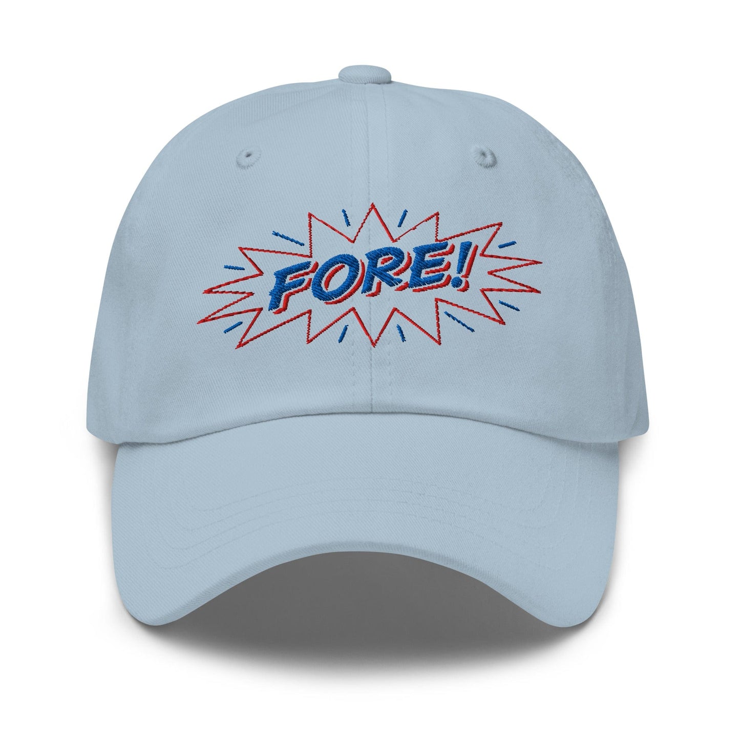 FORE! Quirky and Fun Embroidered Golf Cap - Funny Golf Tee by Swing Epic