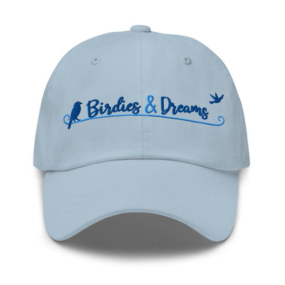Birdies & Dreams Embroidered Golf Cap - Funny Golf Tee by Swing Epic