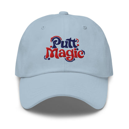 Putt Magic Quirky Embroidered Golf Cap - Funny Golf Tee by Swing Epic