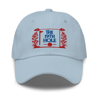 The 19th Hole Fun Embroidered Golf Cap - Funny Golf Tee by Swing Epic