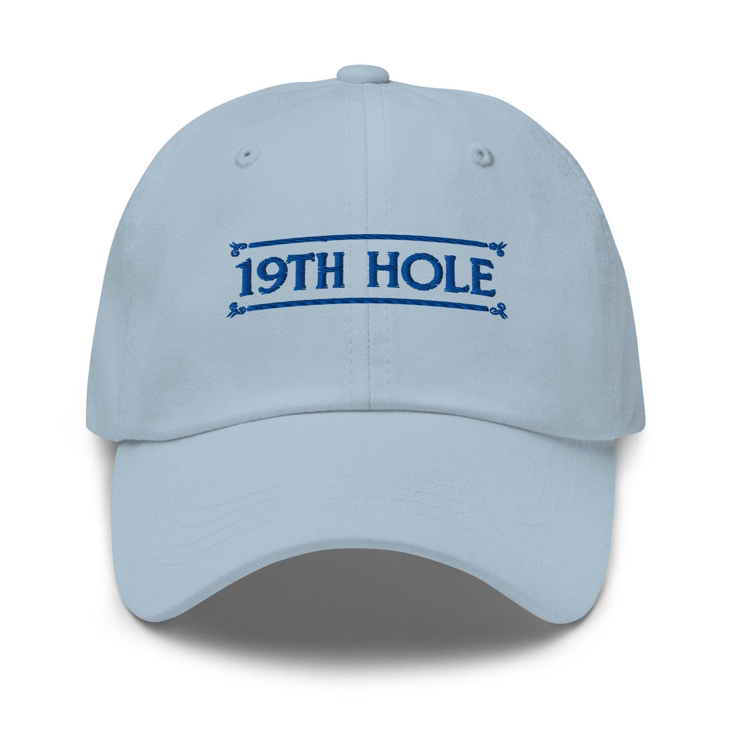 The 19th Hole Embroidered Golf Cap - Funny Golf Tee by Swing Epic