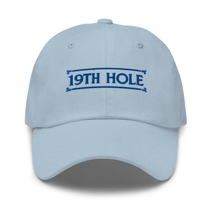 The 19th Hole Embroidered Golf Cap - Funny Golf Tee by Swing Epic