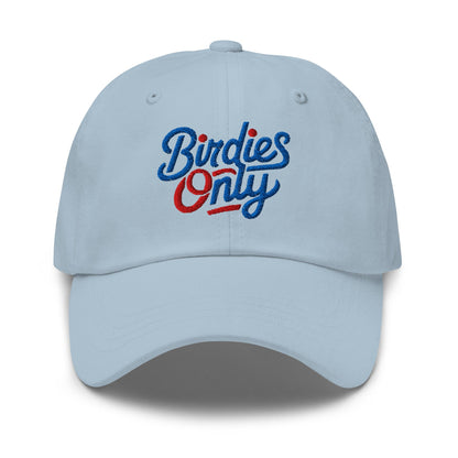 Birdies Only Quirky Embroidered Golf Cap - Funny Golf Tee by Swing Epic