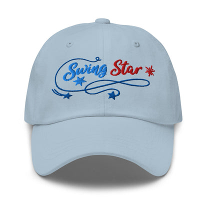 Swing Star's Celestial Charm Embroidered Golf Cap - Funny Golf Tee by Swing Epic