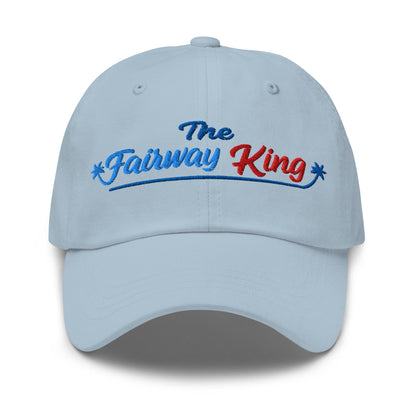 The Fairway King Embroidered Golf Cap - Funny Golf Tee by Swing Epic