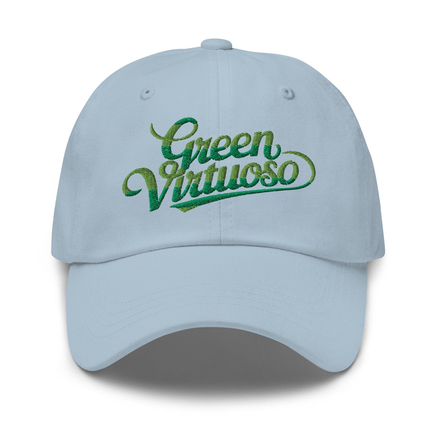 Green Virtuoso Embroidered Golf Cap - Funny Golf Tee by Swing Epic