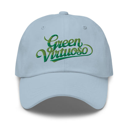 Green Virtuoso Embroidered Golf Cap - Funny Golf Tee by Swing Epic