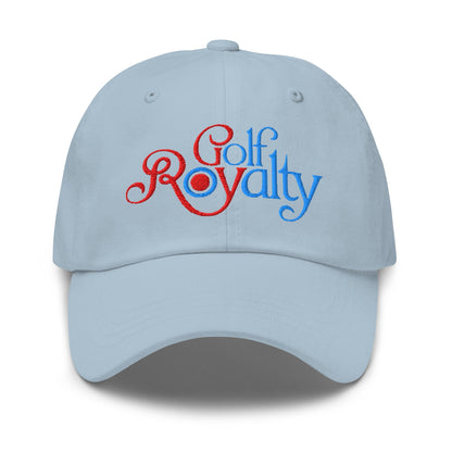 Golf Royalty Quirky Fun Embroidered Golf Cap - Funny Golf Tee by Swing Epic