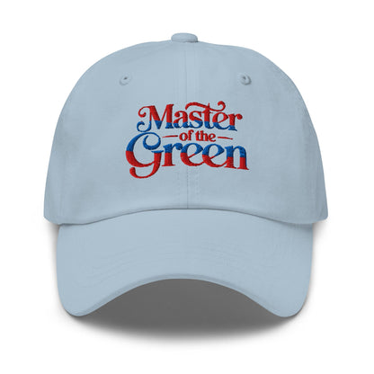 Master of the Green Engaging Embroidered Golf Cap - Funny Golf Tee by Swing Epic