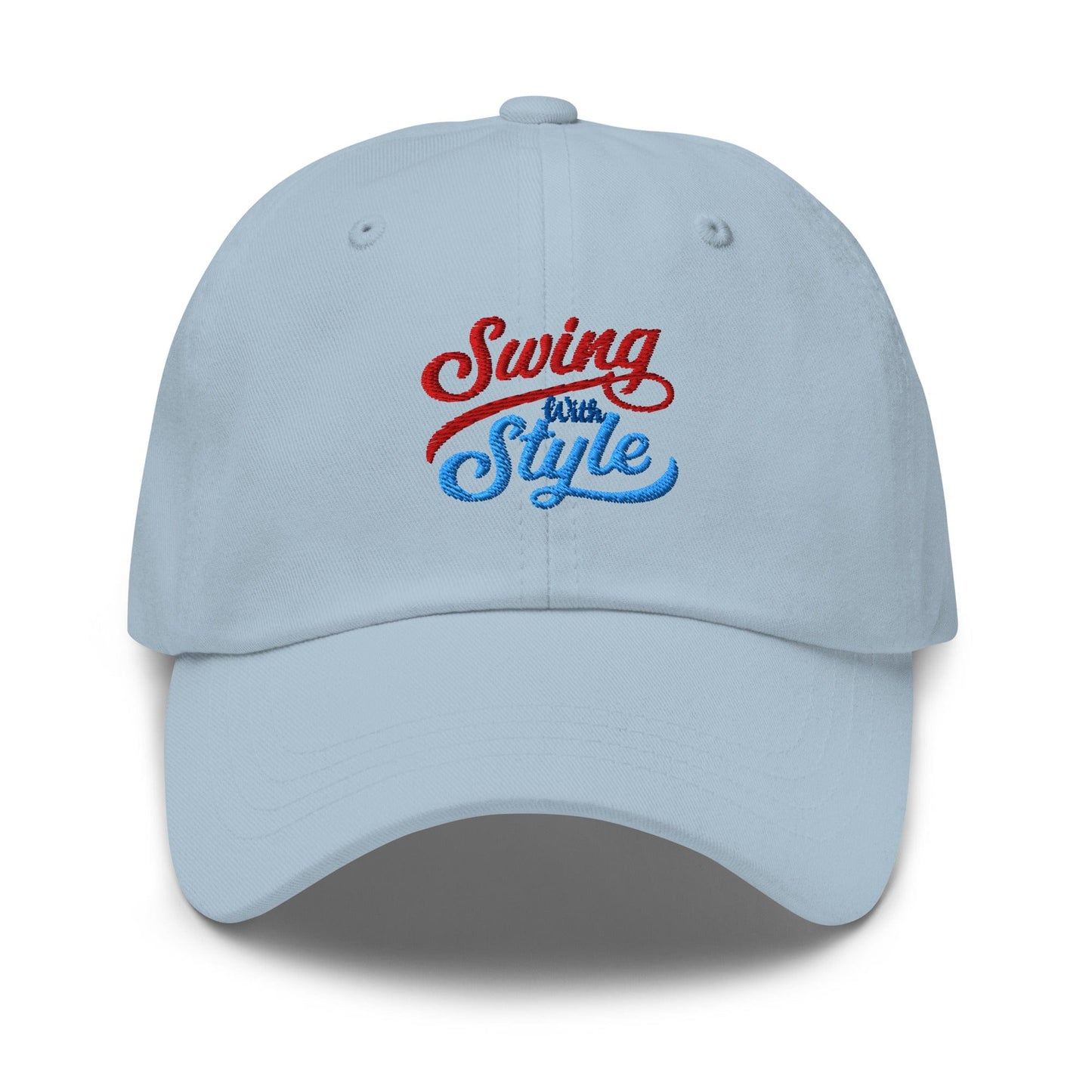 Swing With Style Fun Embroidered Golf Cap - Funny Golf Tee by Swing Epic