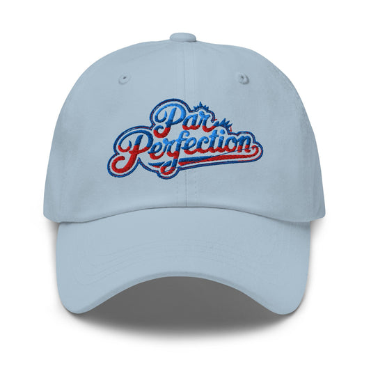 Par Perfection Embroidered Golf Cap - Funny Golf Tee by Swing Epic