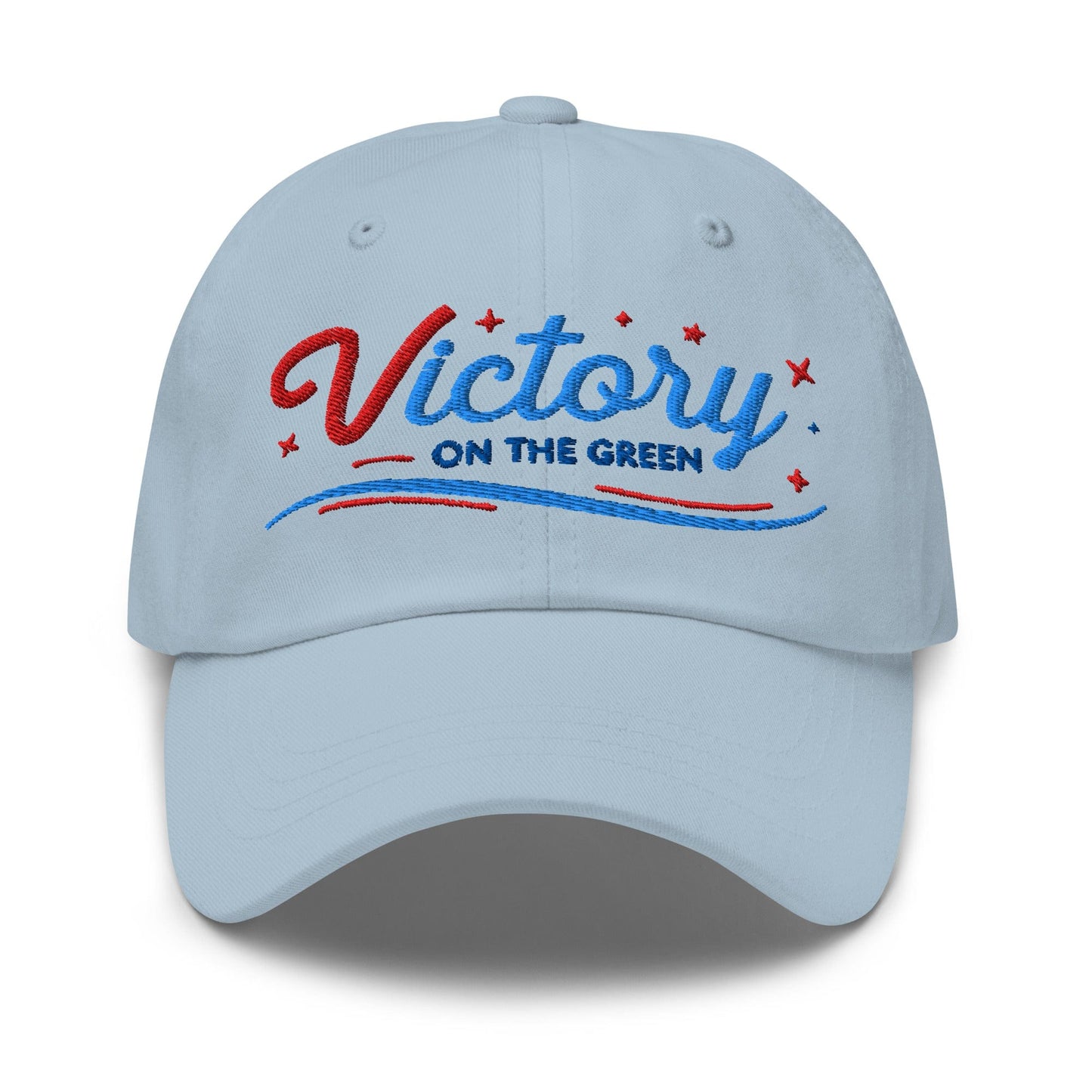Victory On The Green Embroidered Golf Cap - Funny Golf Tee by Swing Epic