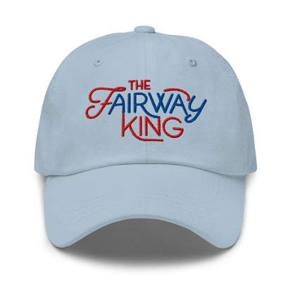 The Fairway King Embroidered Golf Cap - Funny Golf Tee by Swing Epic