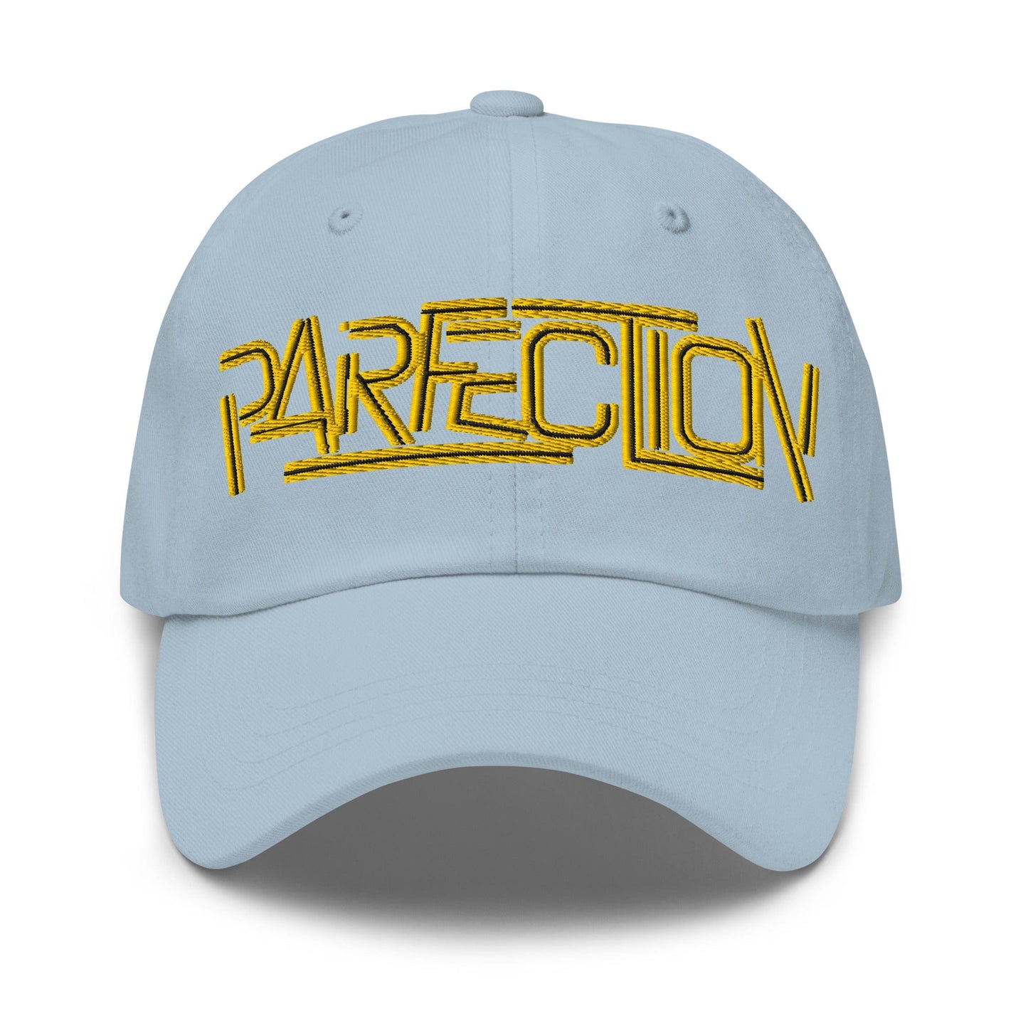 Parfection Script Embroidered Golf Cap - Funny Golf Tee by Swing Epic
