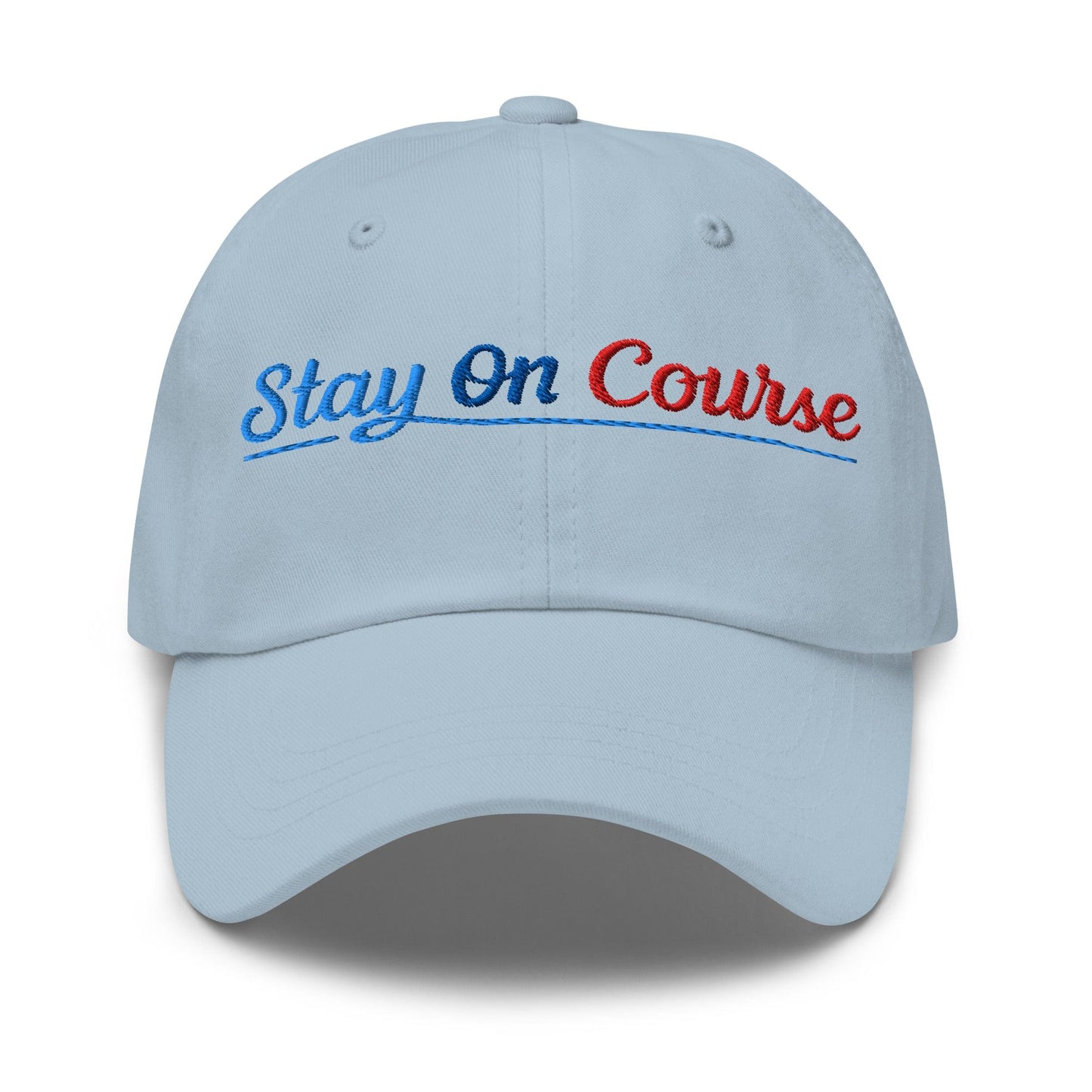 Stay On Course Embroidered Golf Cap - Funny Golf Tee by Swing Epic