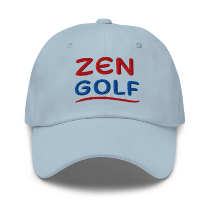 Zen Golf Embroidered Golf Cap - Funny Golf Tee by Swing Epic