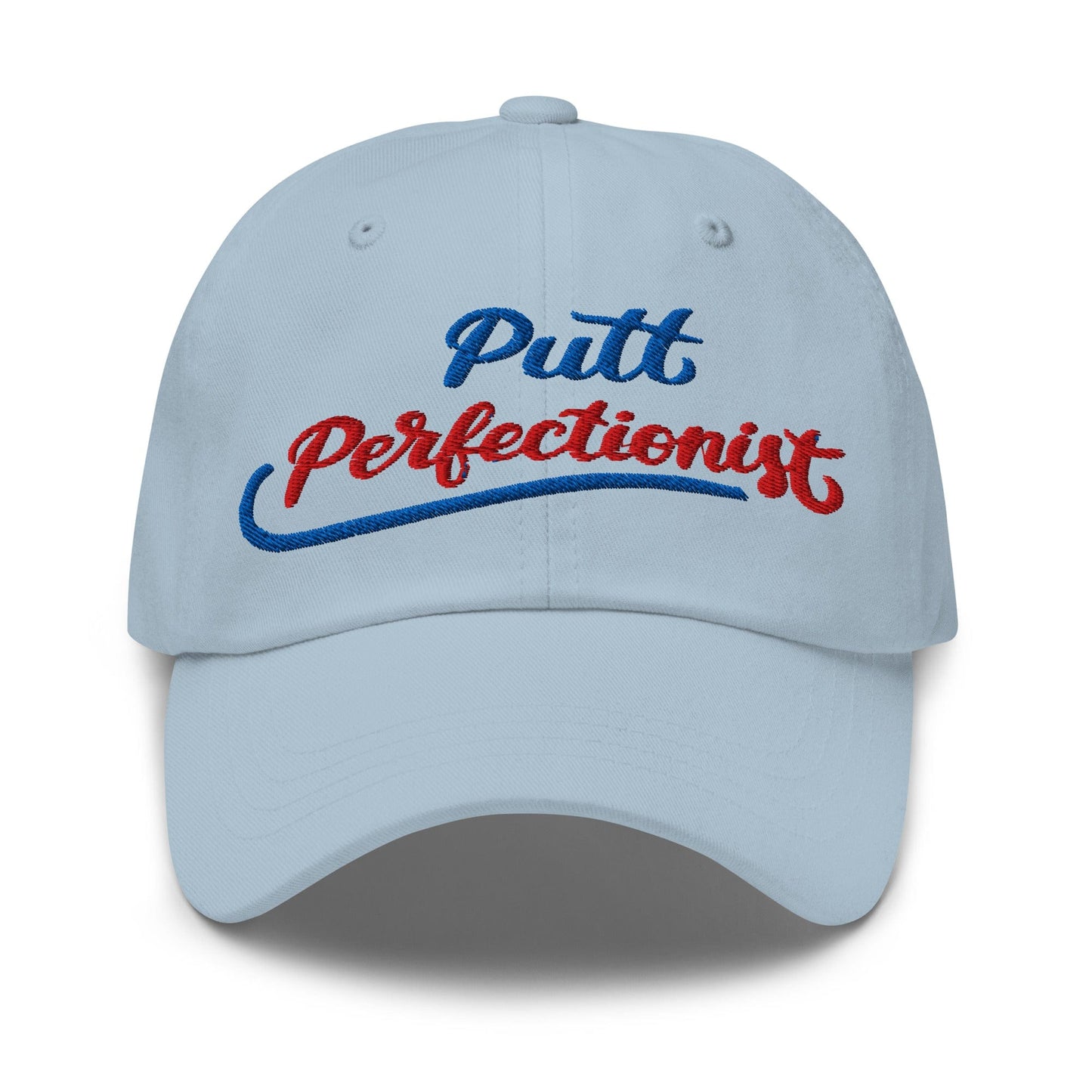 Putt Perfectionist Fun Embroidered Golf Cap - Funny Golf Tee by Swing Epic