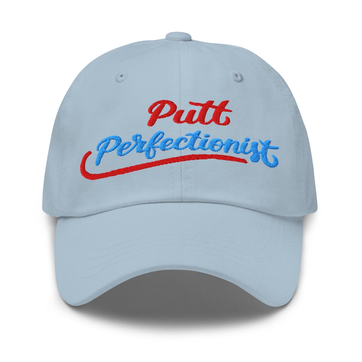 Putt Perfectionist Fun Embroidered Golf Cap - Funny Golf Tee by Swing Epic