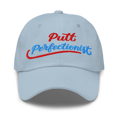 Putt Perfectionist Fun Embroidered Golf Cap - Funny Golf Tee by Swing Epic