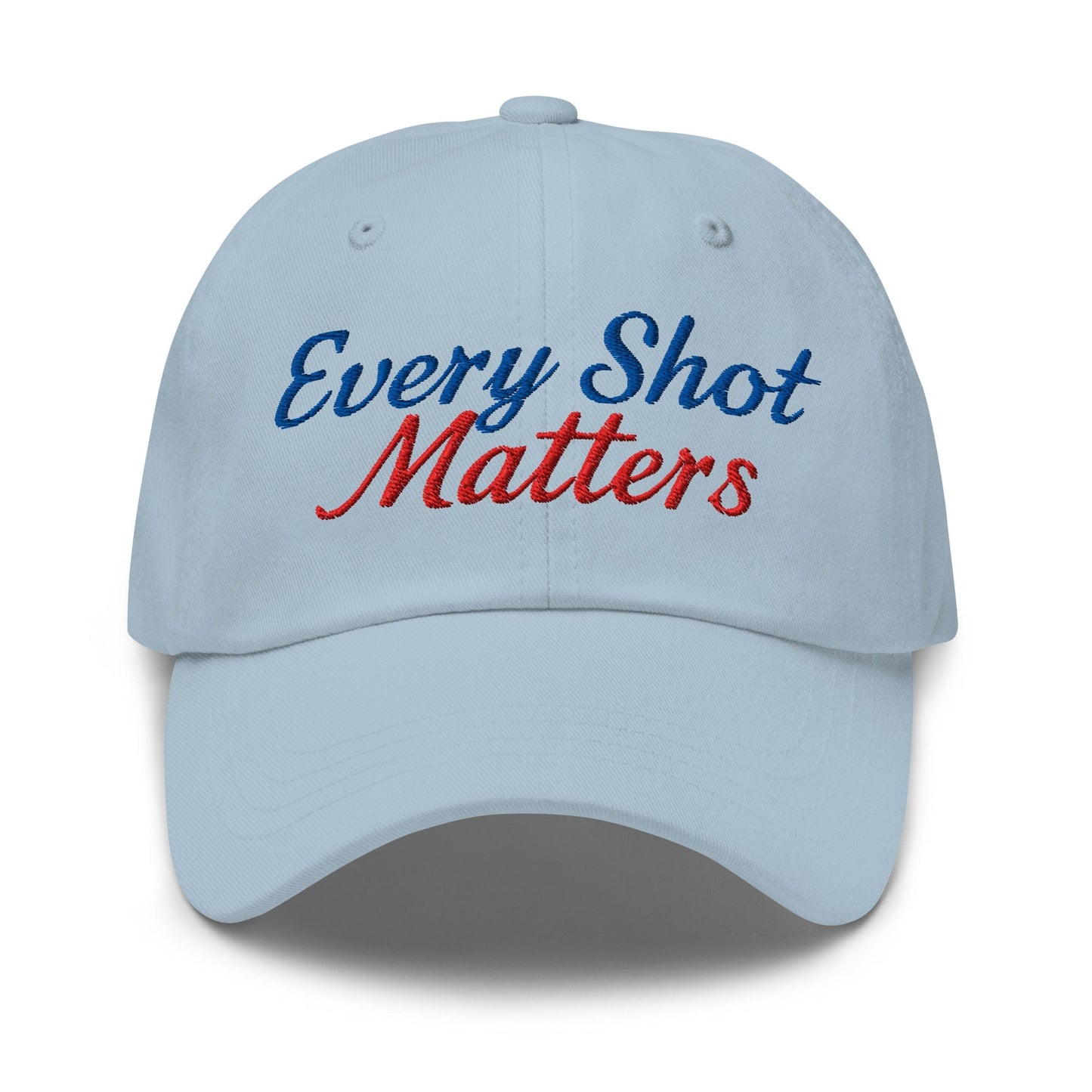 Every Shot Matters Fun Embroidered Golf Cap - Funny Golf Tee by Swing Epic