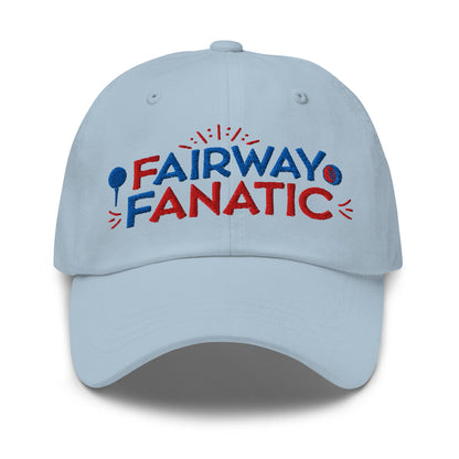 Fairway Fanatic Embroidered Golf Cap - Funny Golf Tee by Swing Epic