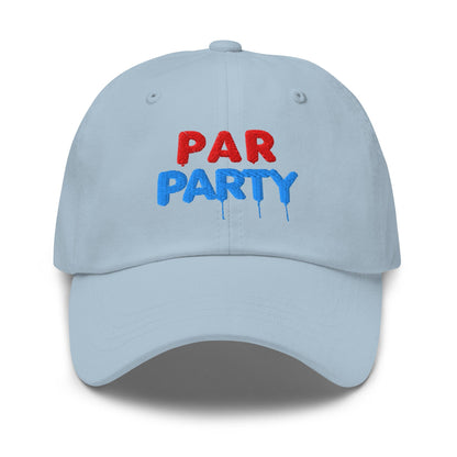 Par Party Fun Embroidered Golf Cap - Funny Golf Tee by Swing Epic